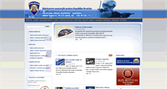 Desktop Screenshot of krapinsko-zagorska.policija.hr