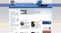 Desktop Screenshot of karlovacka.policija.hr
